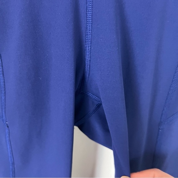 Lululemon Anew Crop (21") Blue Crop Leggings Size 4 - Picture 5 of 6